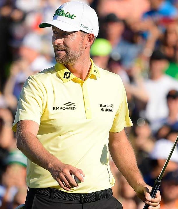 Webb Simpson says he's tried to learn from the philosophy of Amazon CEO Jeff Bezos.