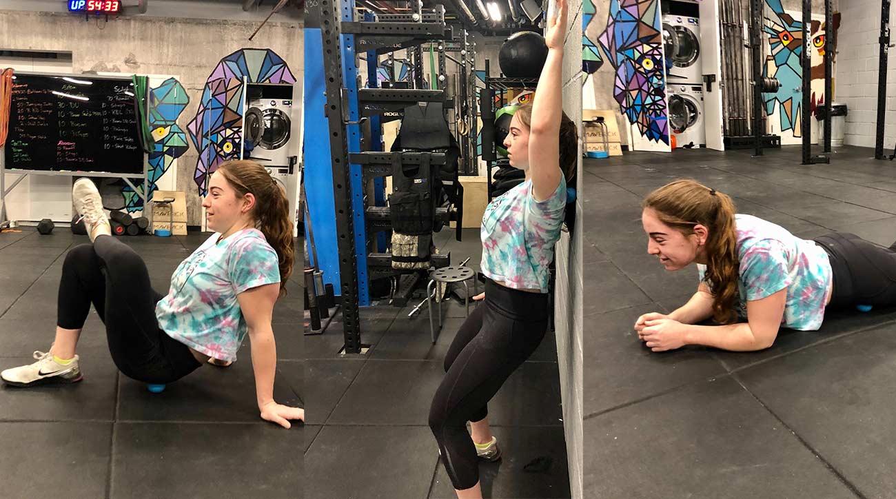 Massaging your muscles with a lacrosse ball will help your golf swing.