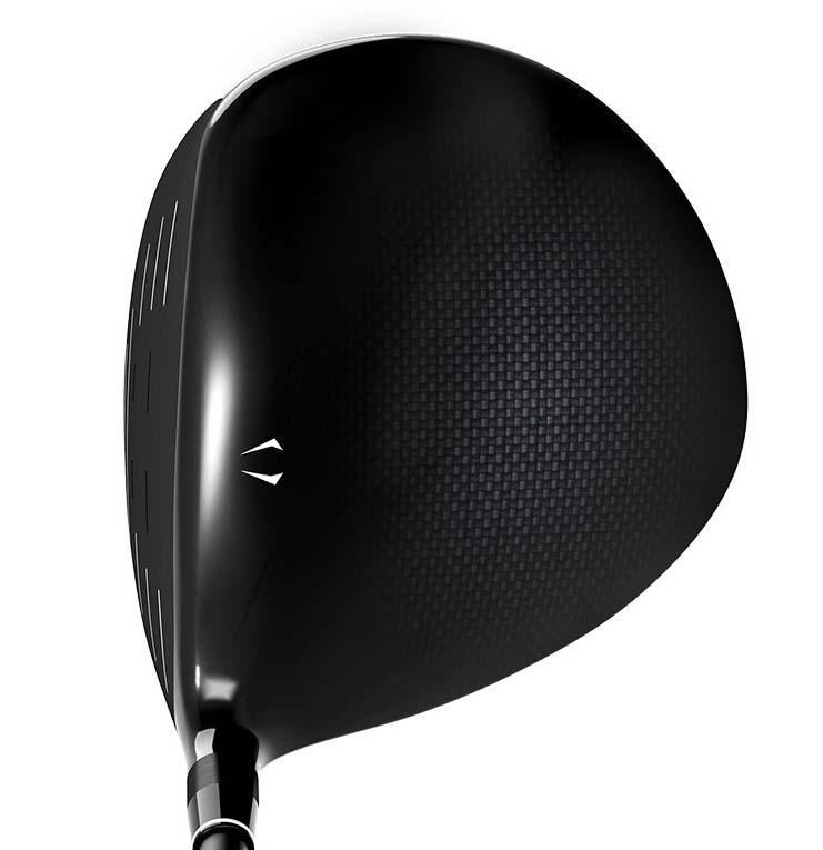 The Srixon Z585 driver at address.