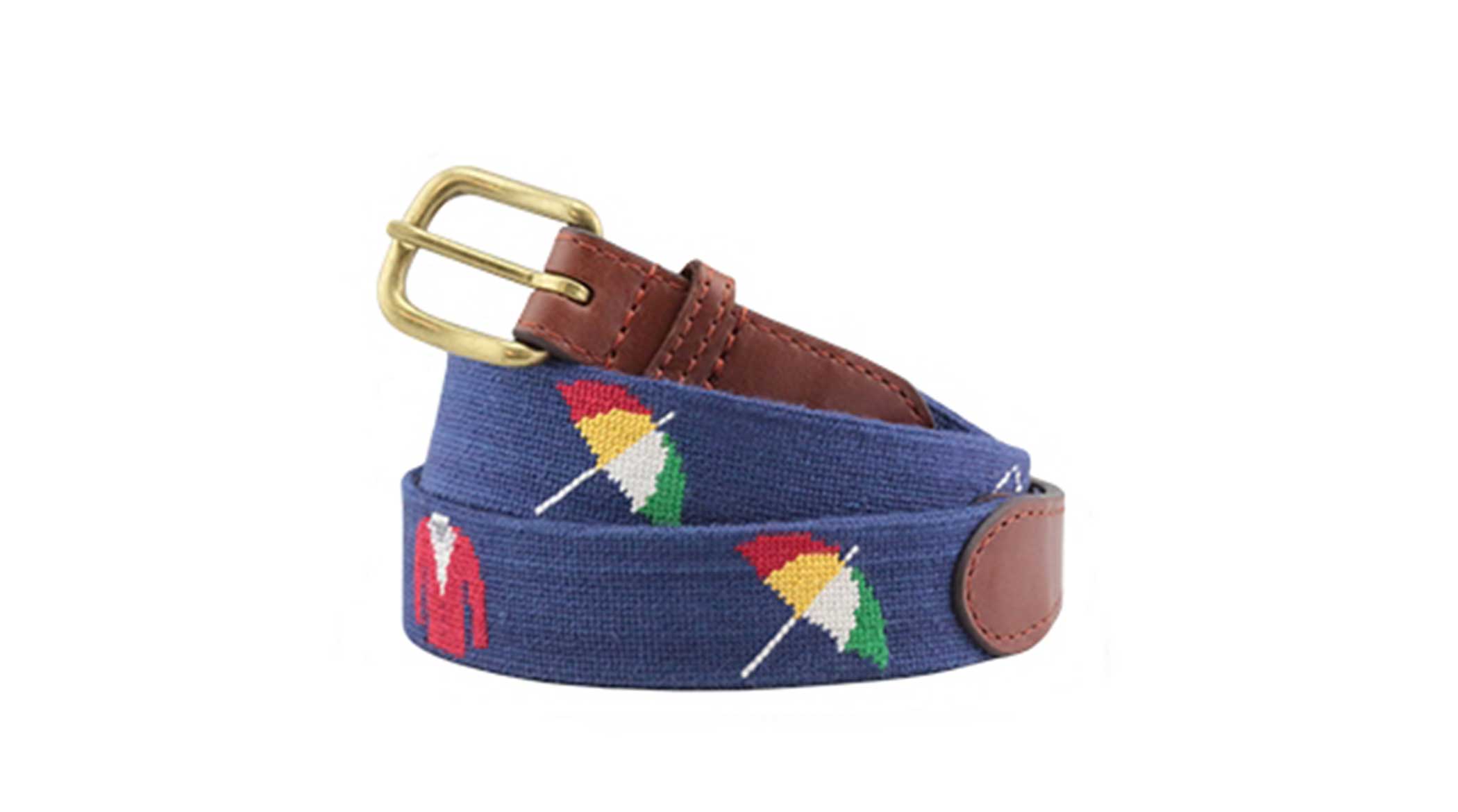Arnold Palmer needlepoint belt.