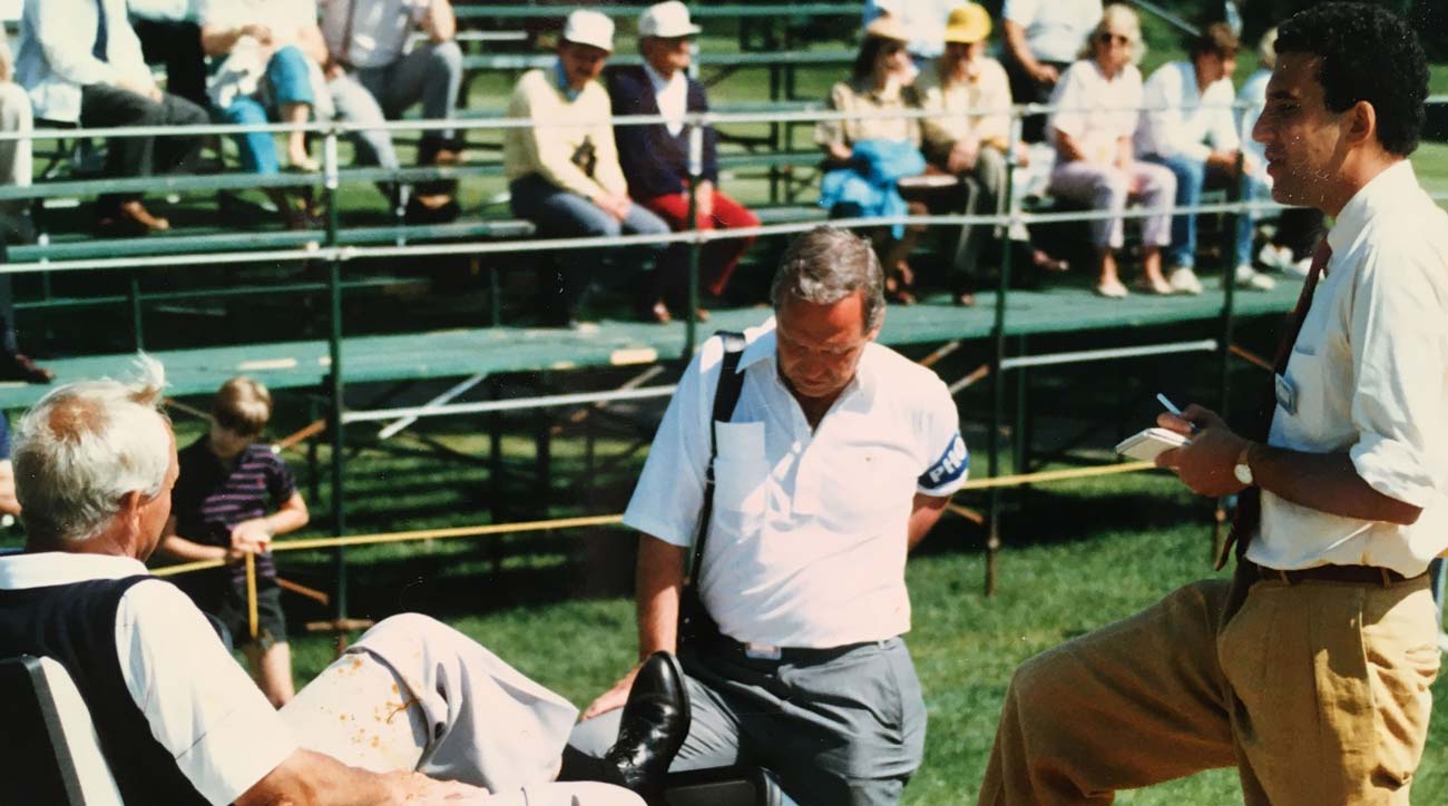michael bamberger interviews arnold palmer