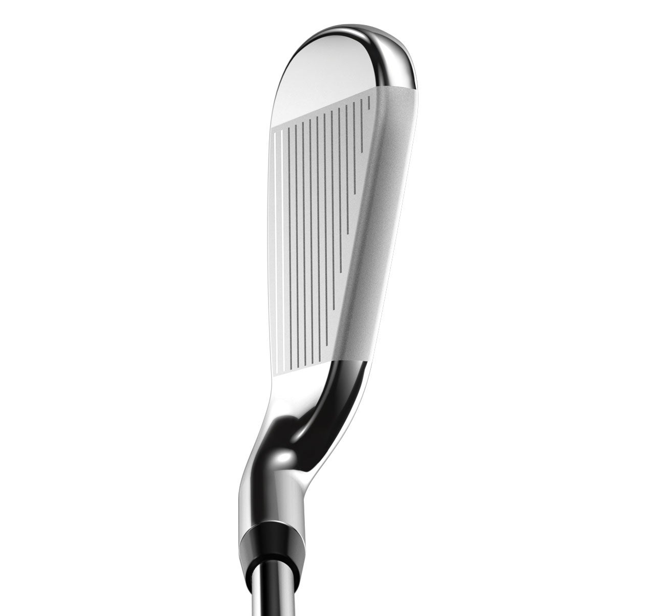 The Callaway Mavrik iron at address.