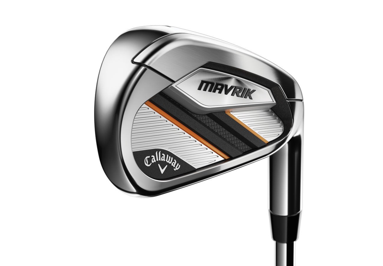 The back of the Callaway Mavrik iron.