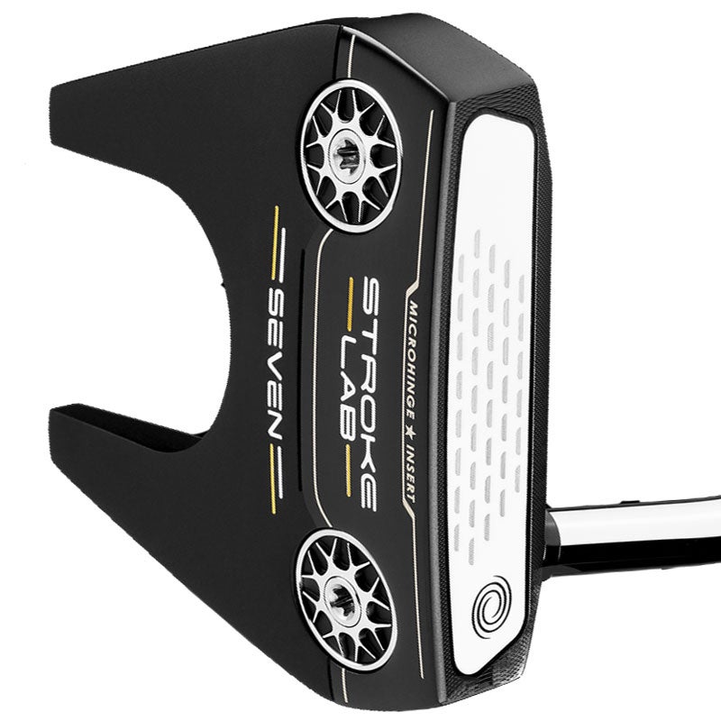 The Odyssey Stroke Lab Black Seven putter.