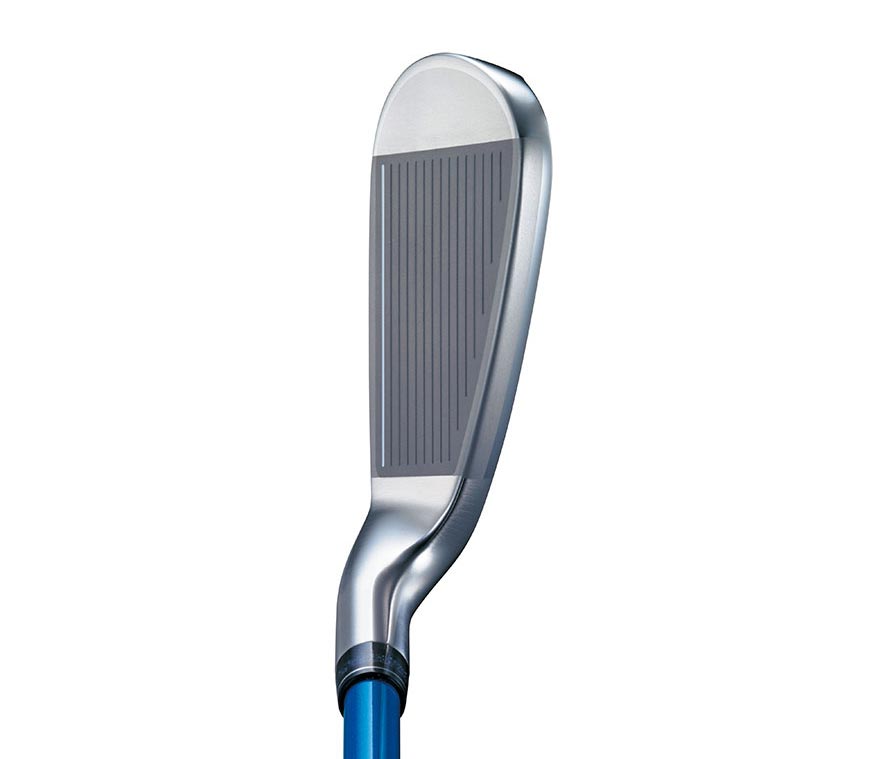 The XXIO Eleven iron at address.