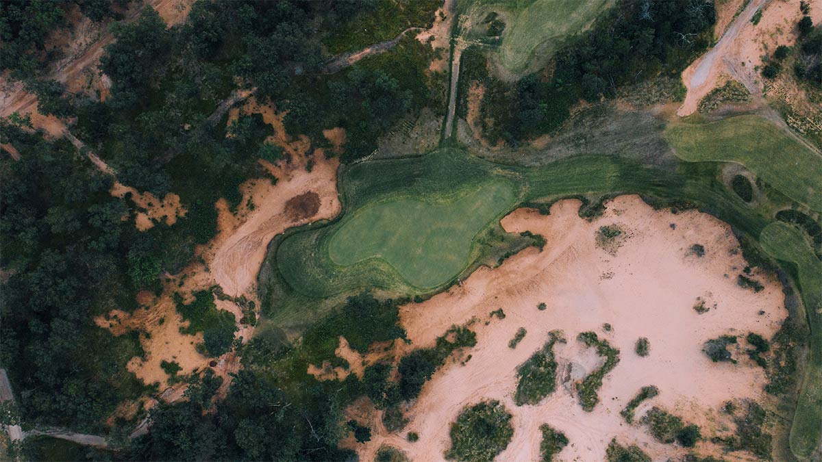 Sand Valley in Wisconsin.