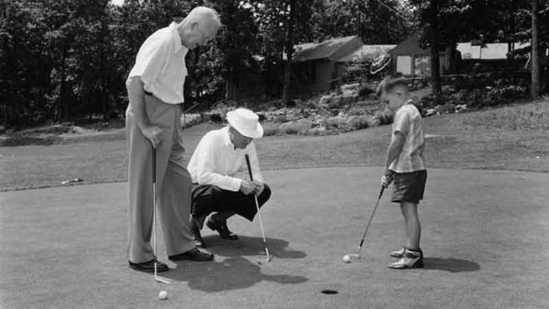 Donald Trump is staying at Camp David: A look at its one-hole golf course
