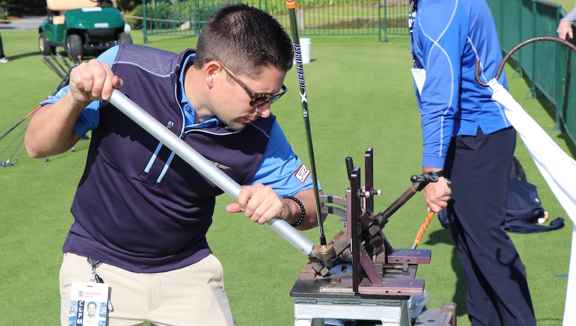 bending golf clubs