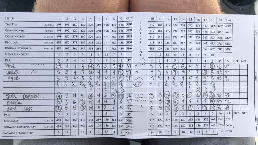 PGA Tour pro shoots a ridiculous 12-under for his final 11 holes