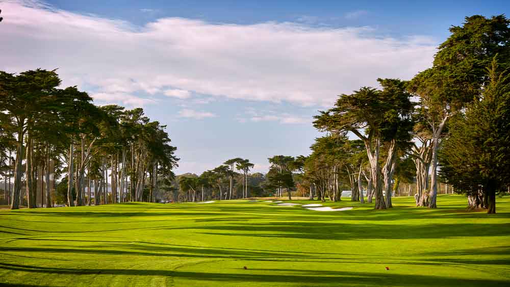 The 525-yard, par-5 9th hole in 2018.