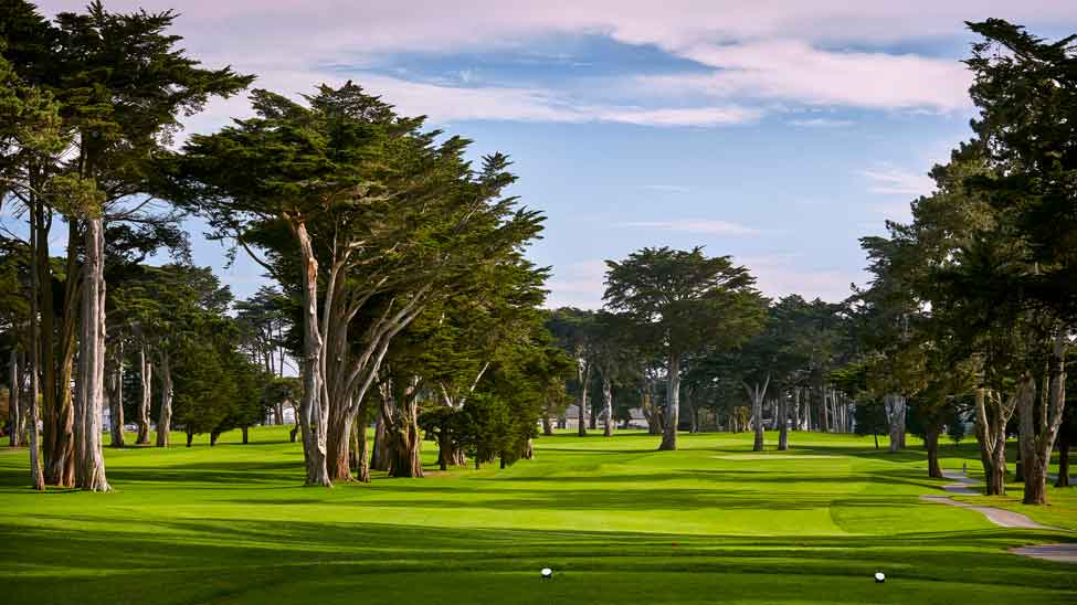 The 429-yard, par-4 5th hole in 2018.