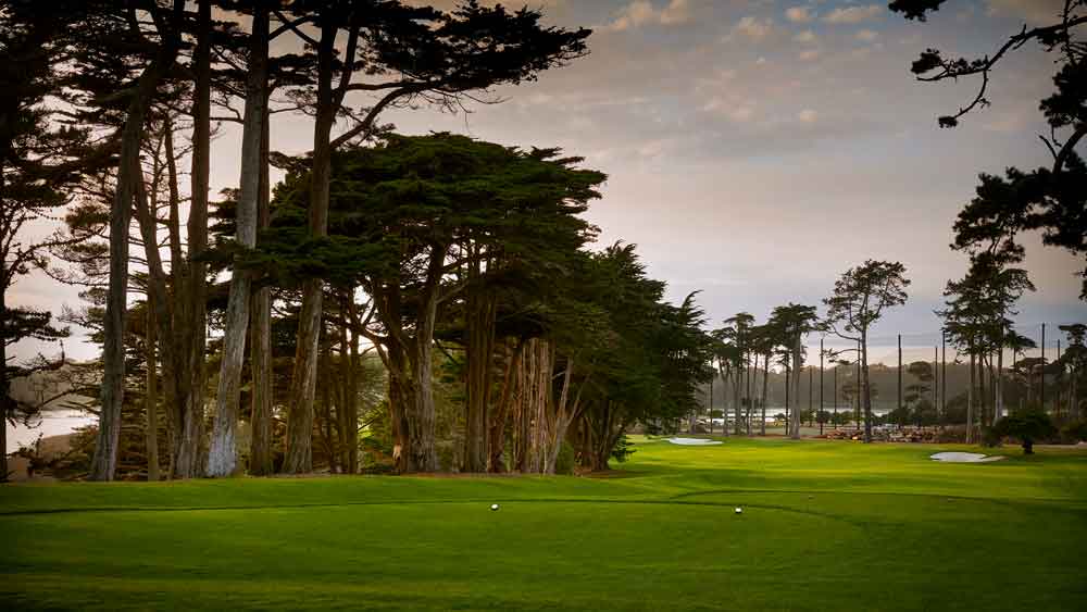 The 405-yard, par-4 15th hole in 2018.