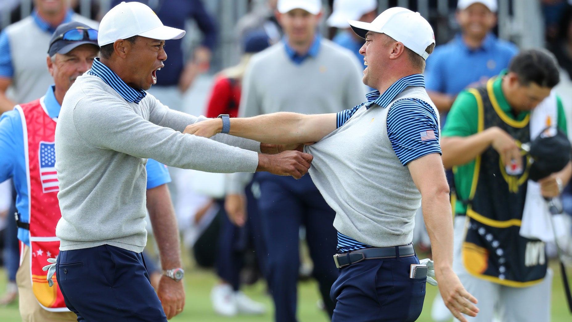 justin thomas tiger woods alternate shot