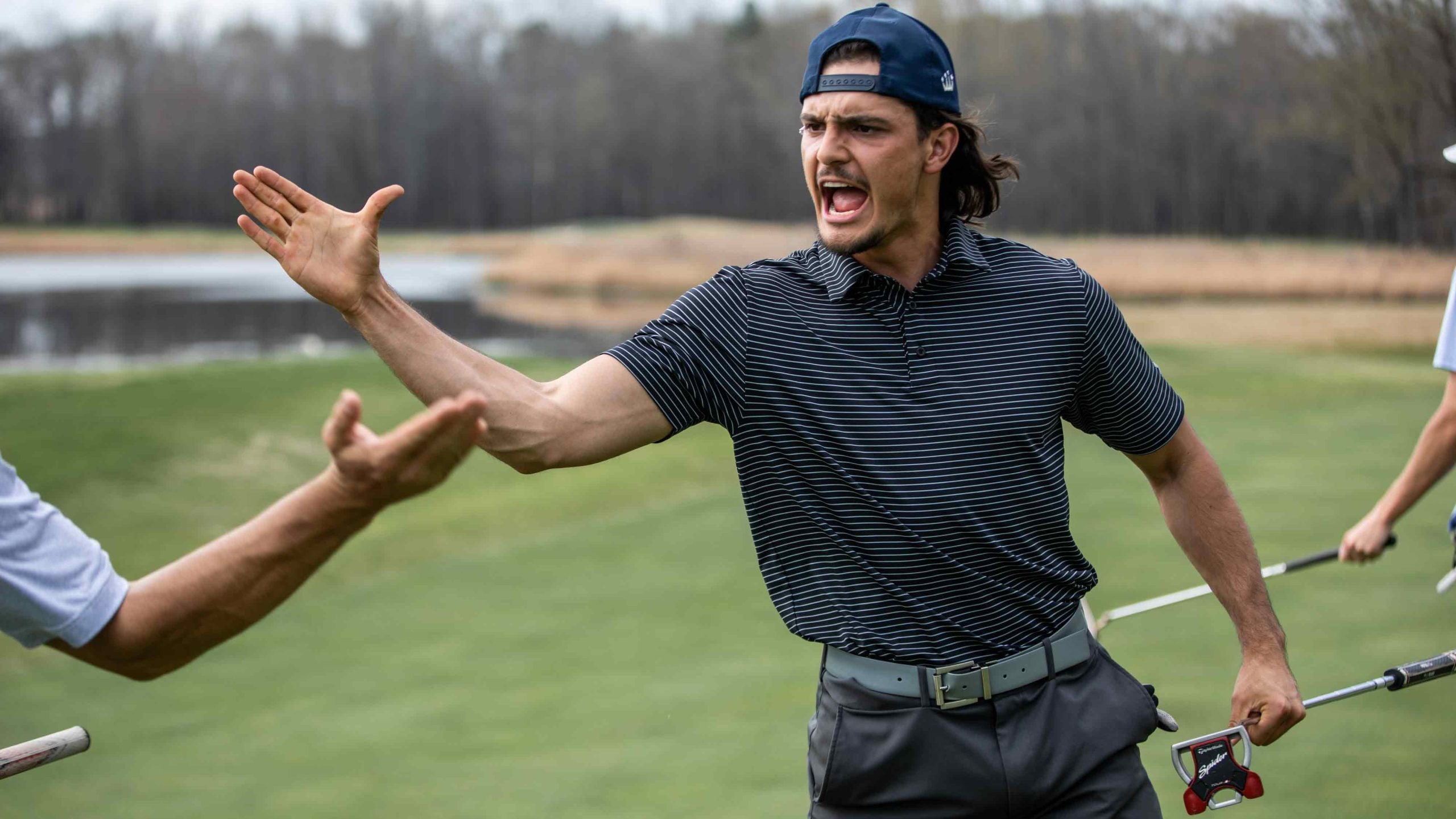 matt scharff celebrates
