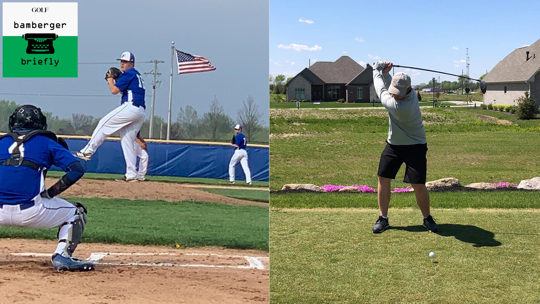 With team sports off limits, high school baseball players are turning to golf
