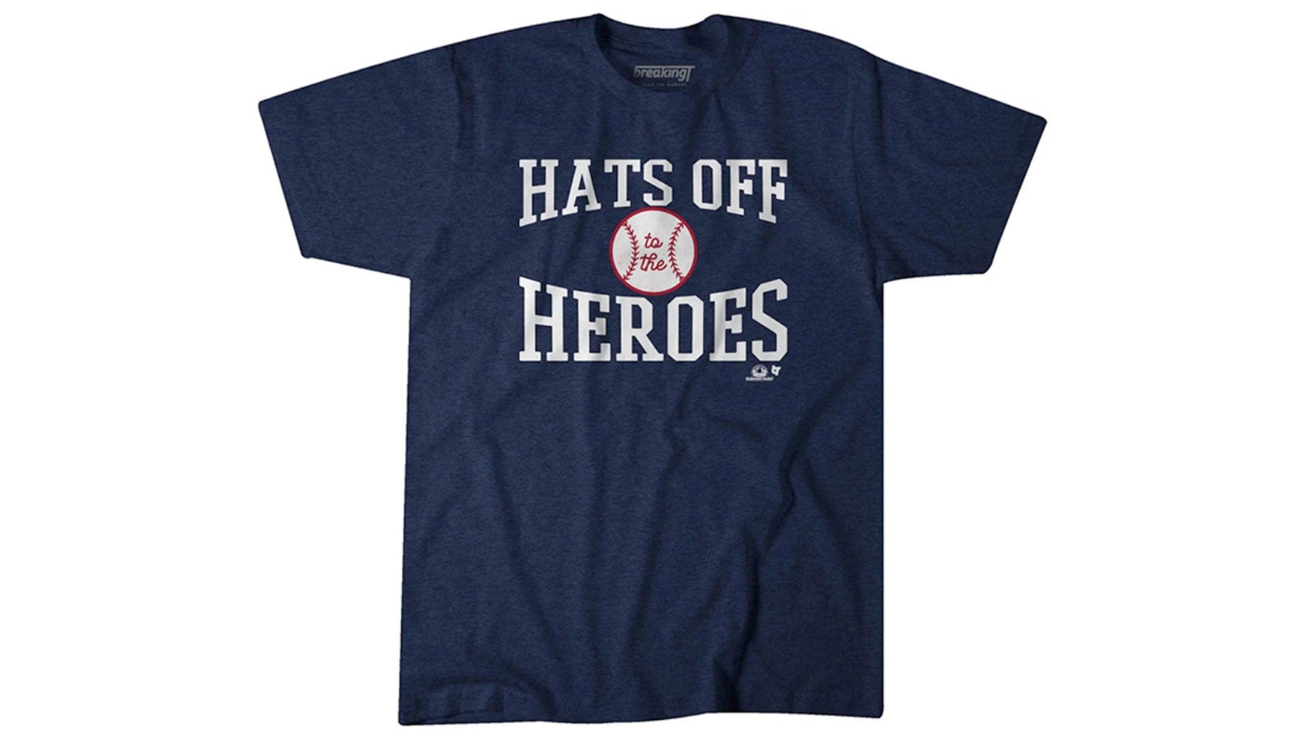 Hats off heroes t-shirt
