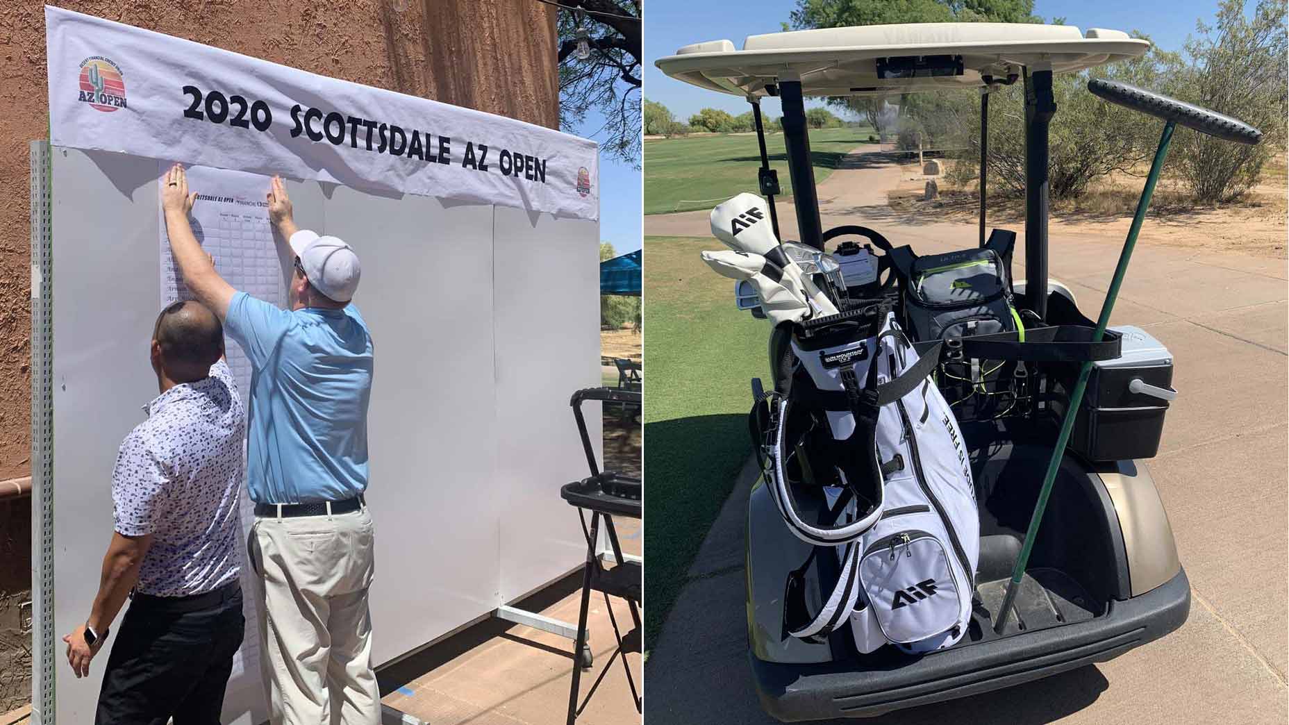 5 ways the coronavirus has changed tournament golf, as noted at a real live pro event