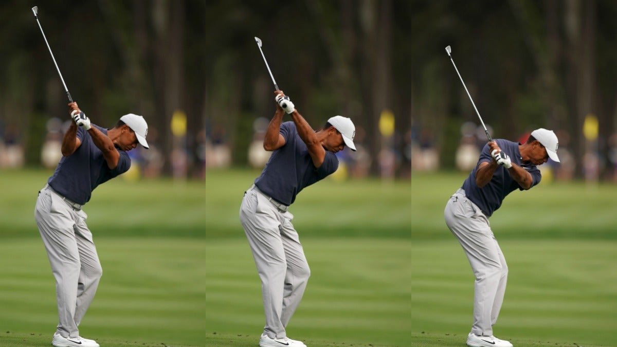 Tiger Woods golf swing sequence