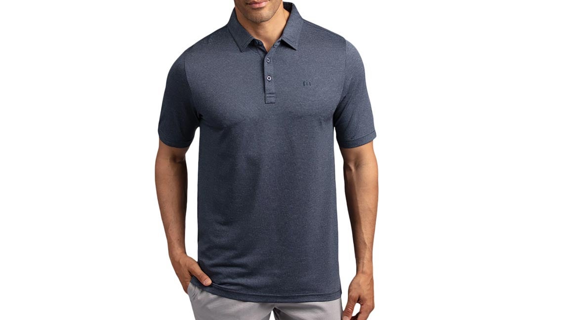 TravisMathew Men's Upgrade Golf Polo