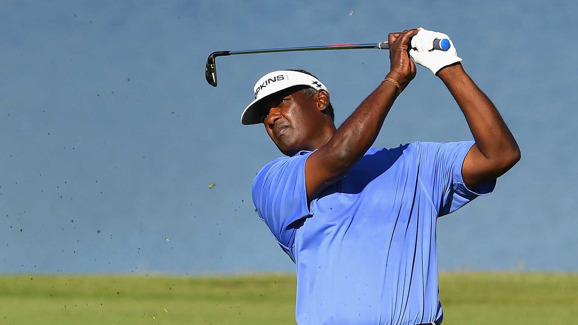 Vijay Singh swings iron