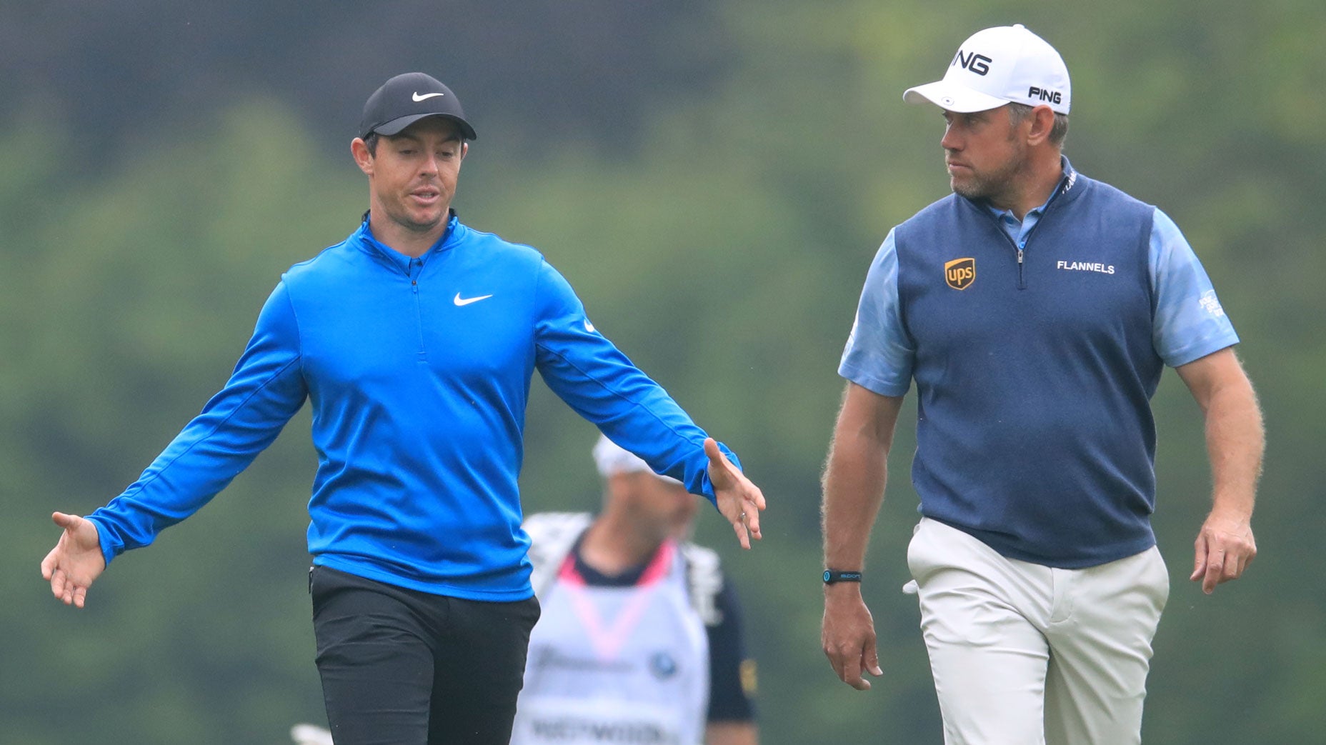 Rory McIlroy Lee Westwood