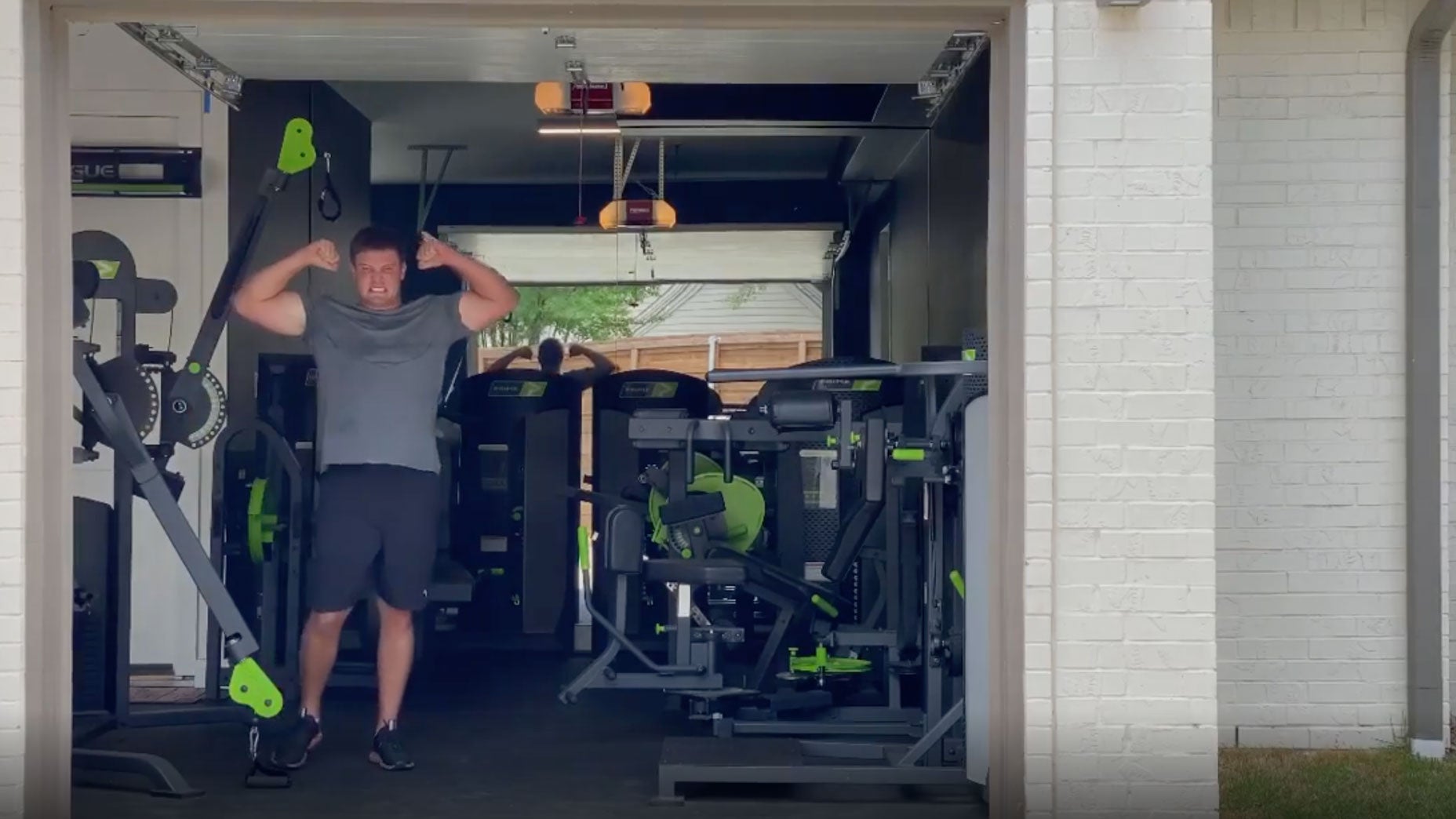 Bryson Dechambeau home gym
