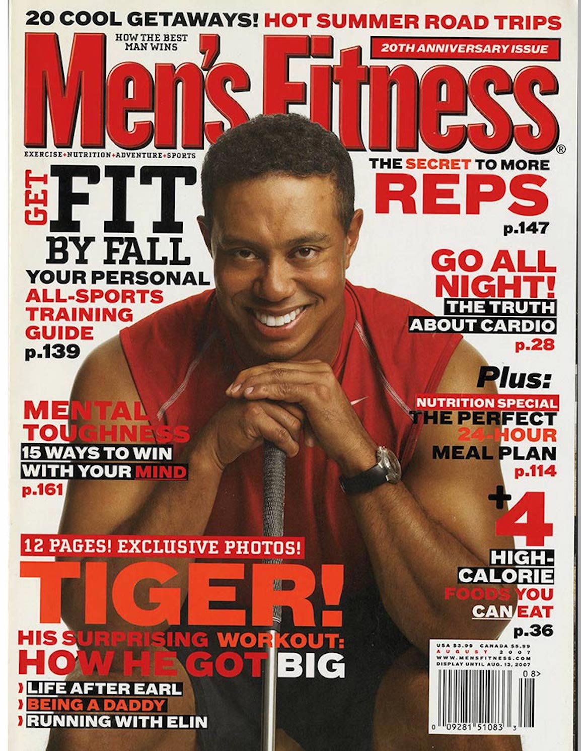 tiger woods mens fitness