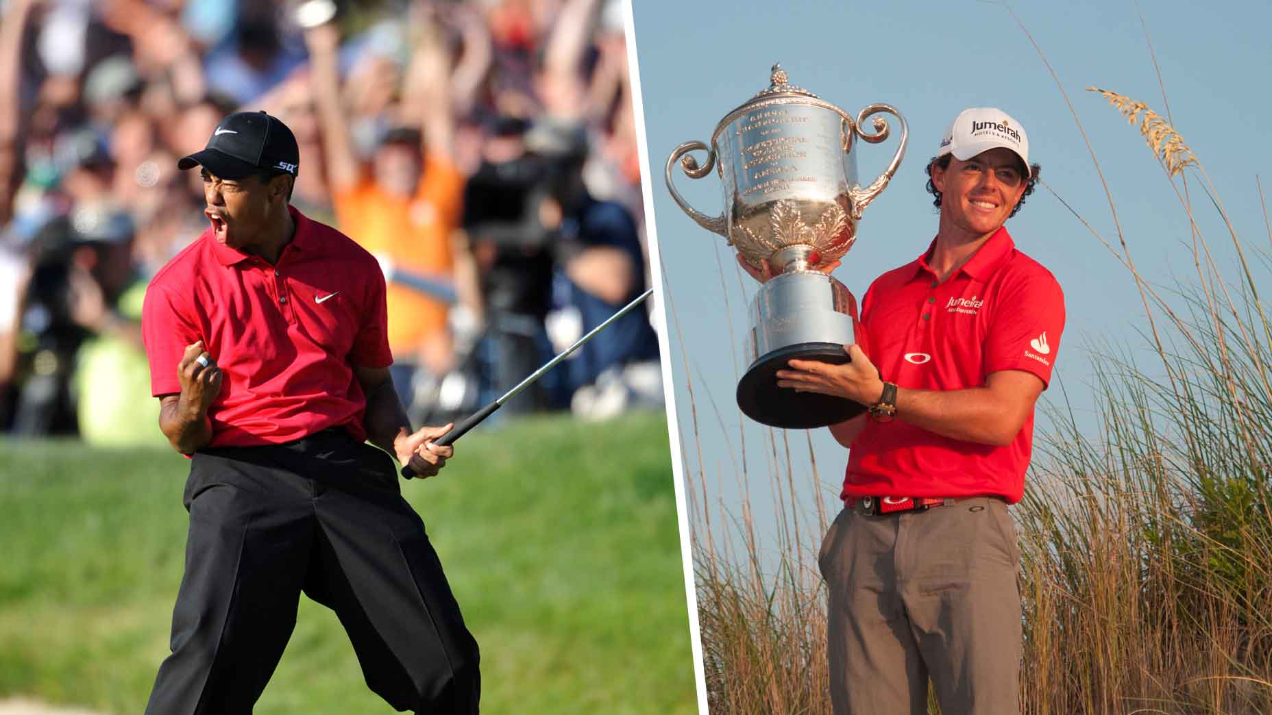 tiger woods and rory mcilroy