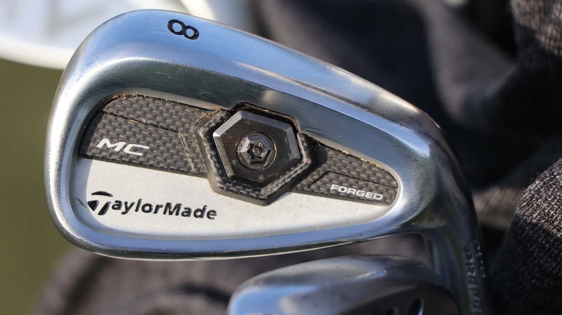 Pro golfer Daniel Berger's iron
