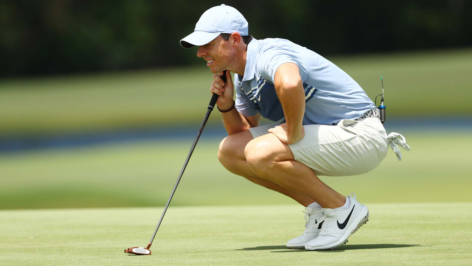 rory mcilroy reads putt