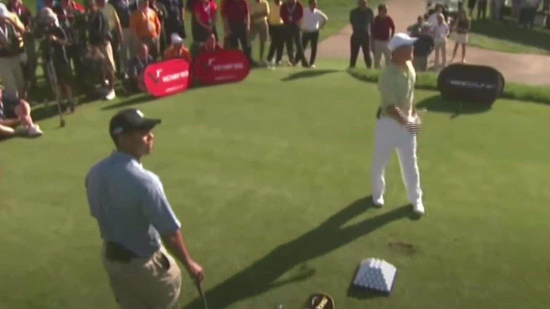 anthony kim tiger woods clinic