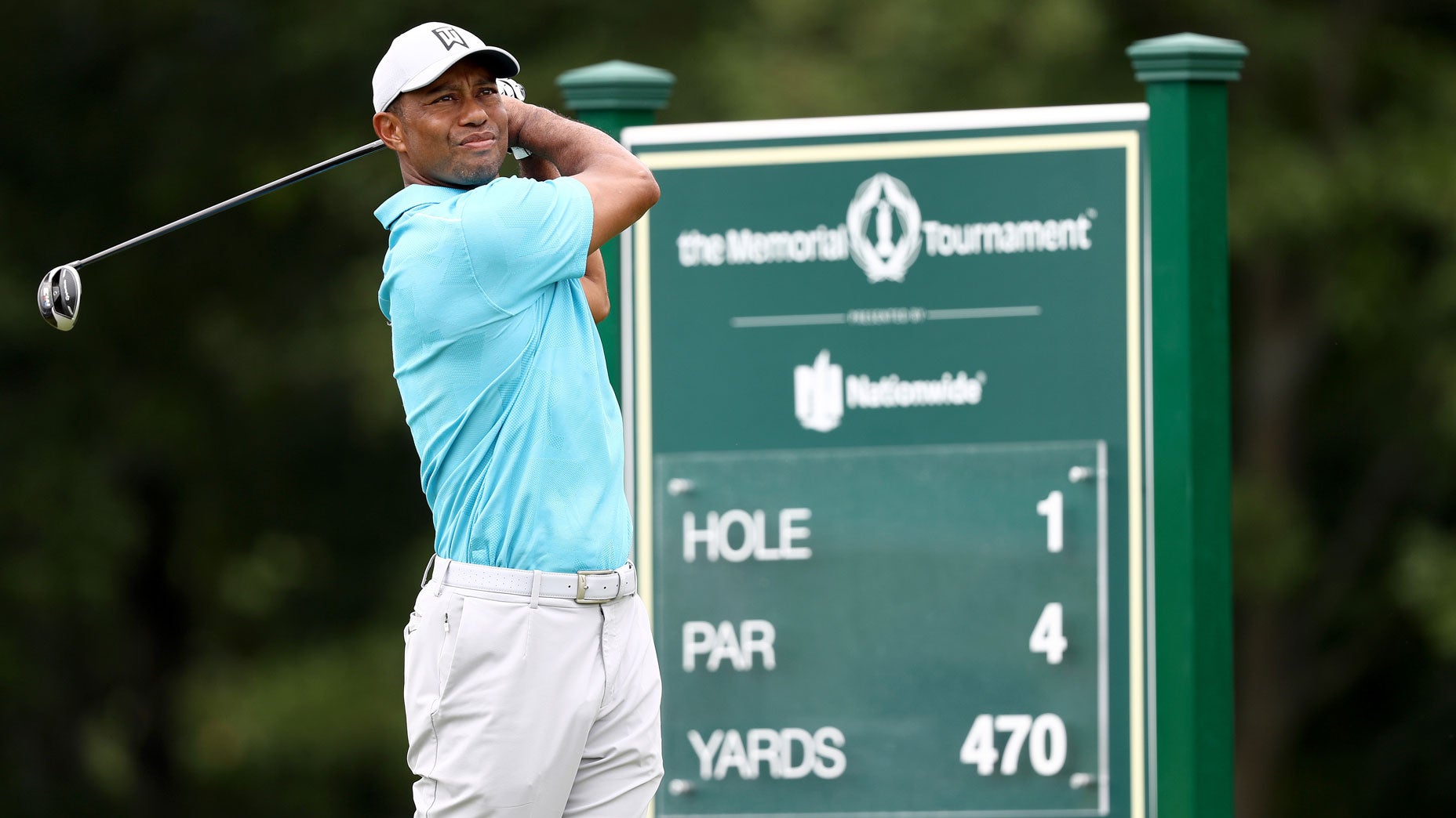 tiger woods memorial