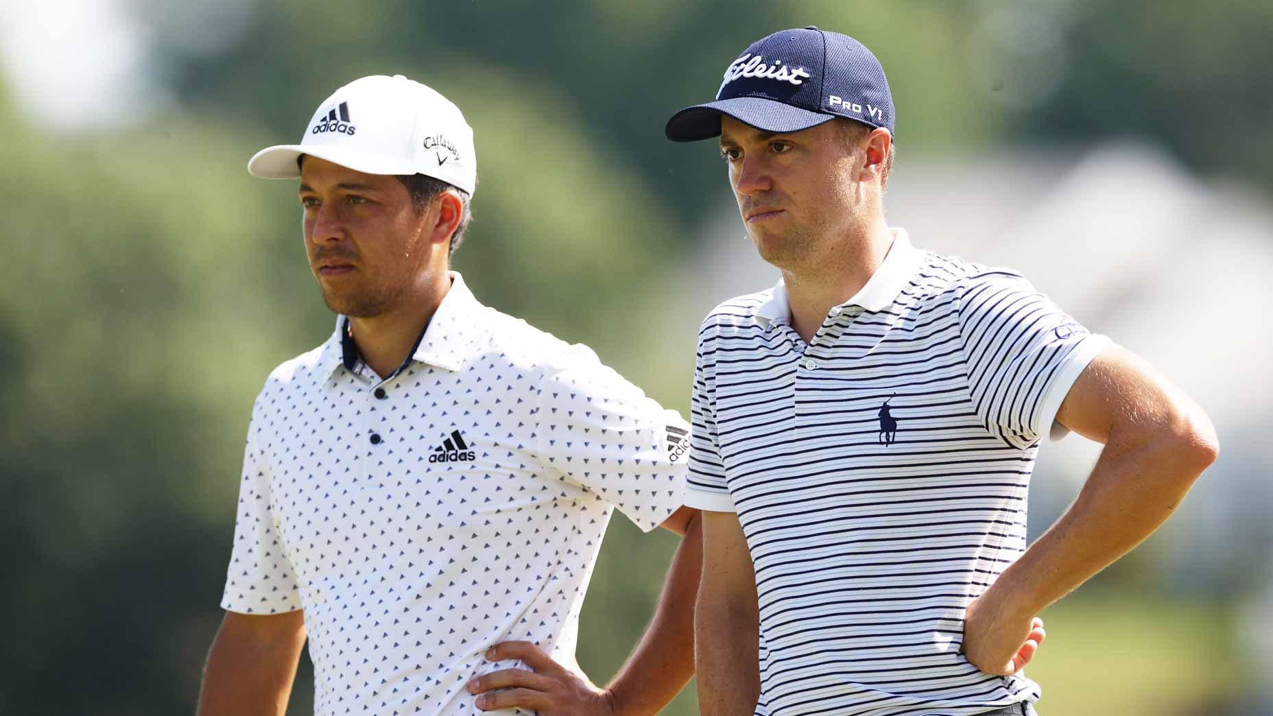 Xabder Schauffele and Justin Thomas