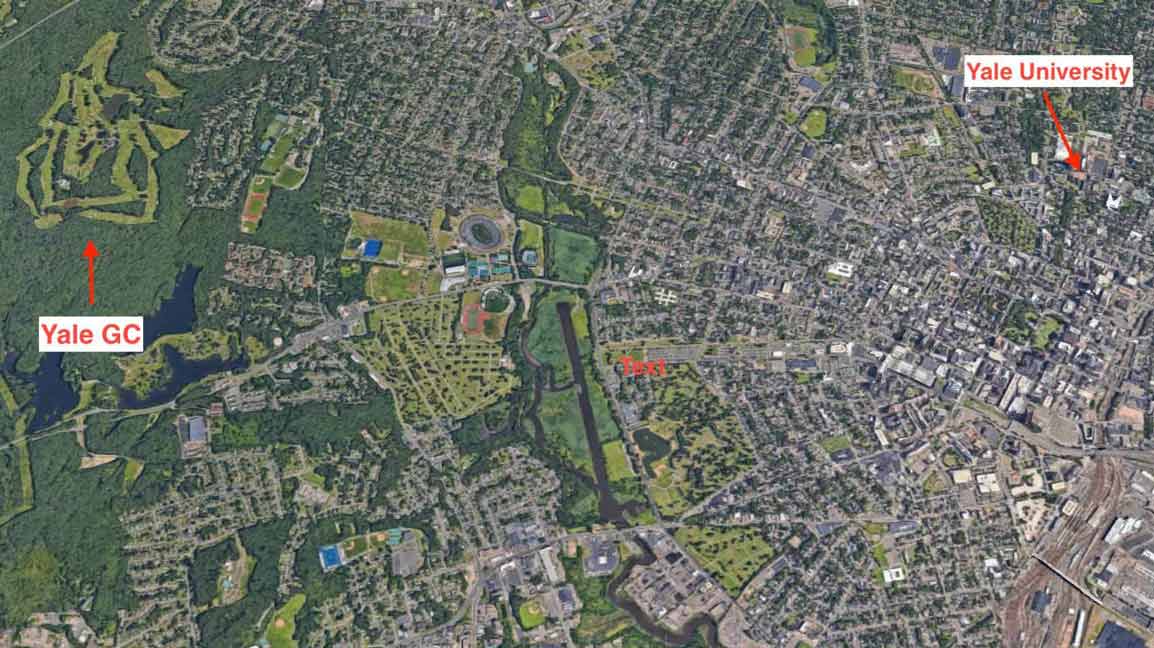 Yale GC aerial