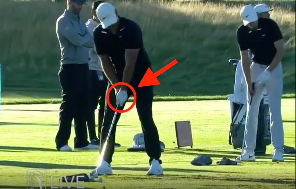 Brooks Koepka was spotted using an unusual drill on the range — here's why