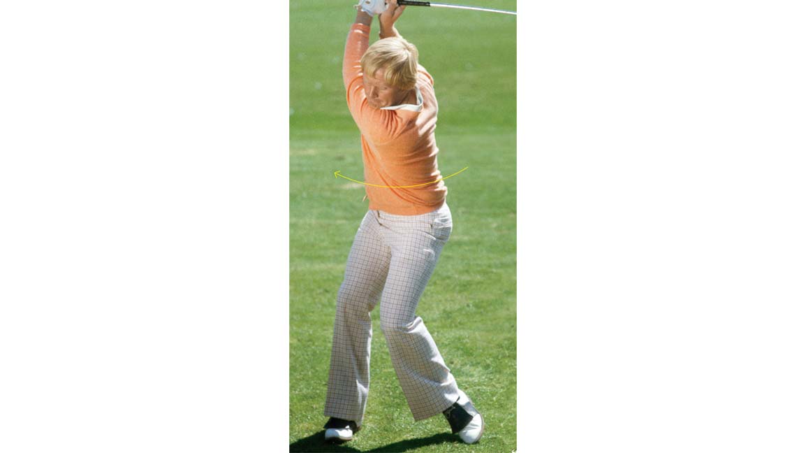 jack nicklaus makes swing