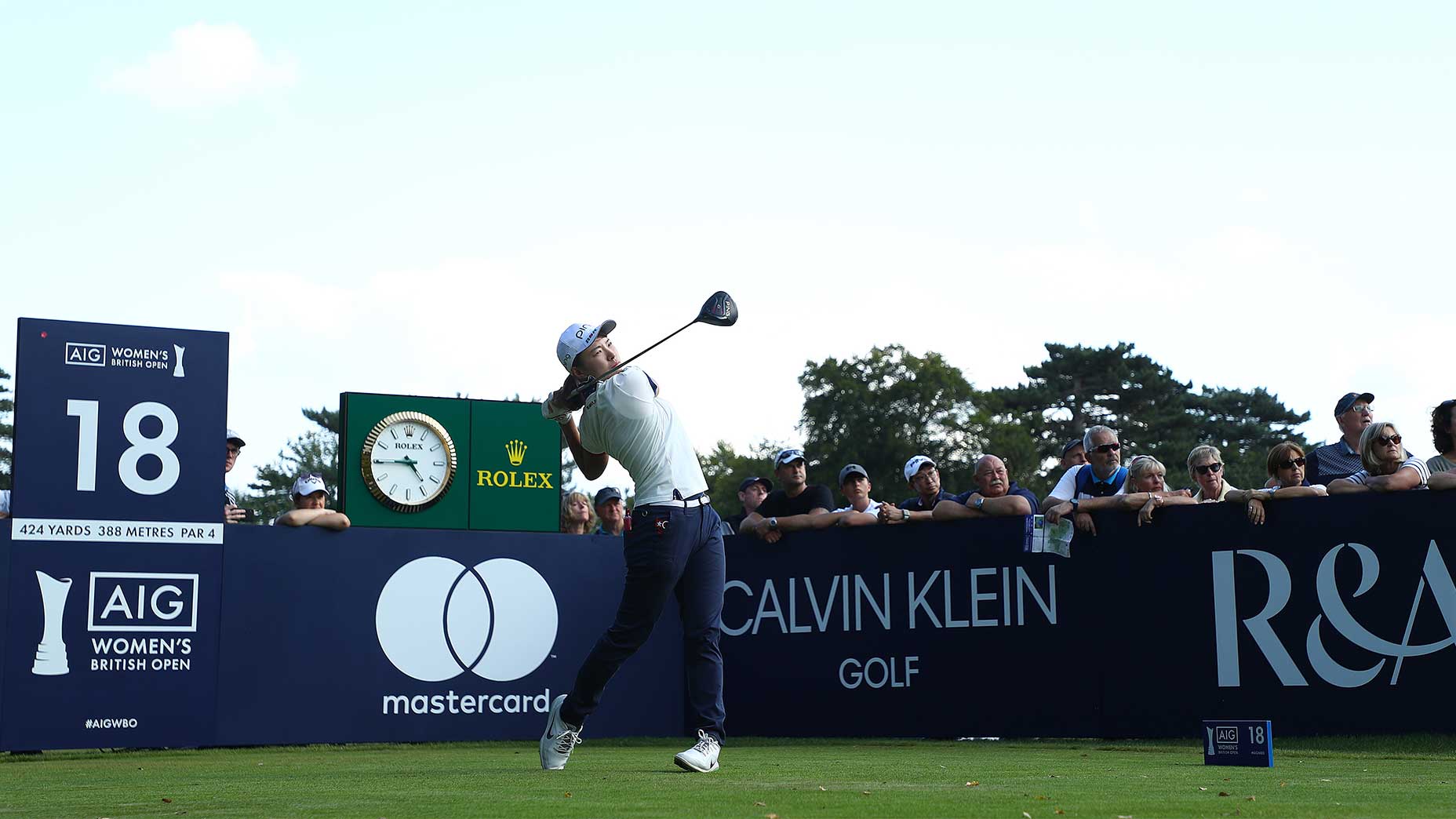 women's british open tees off