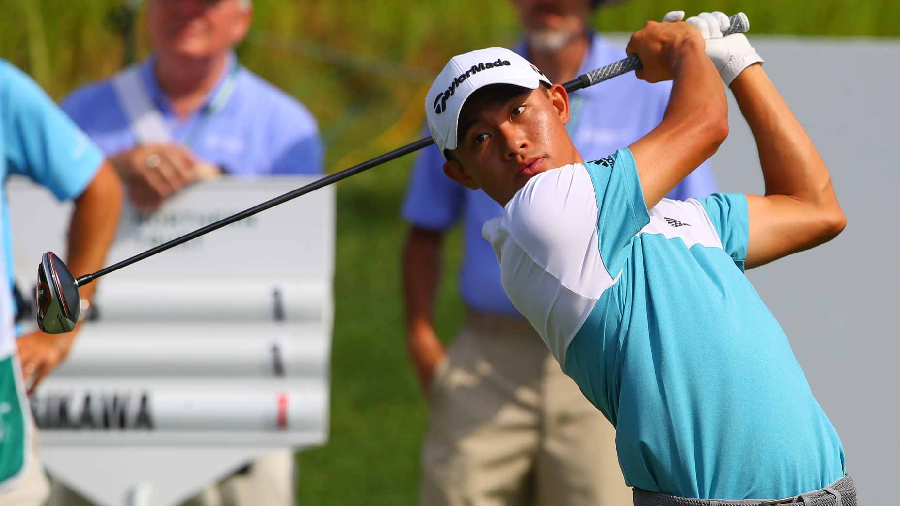 Pro golfer Collin Morikawa