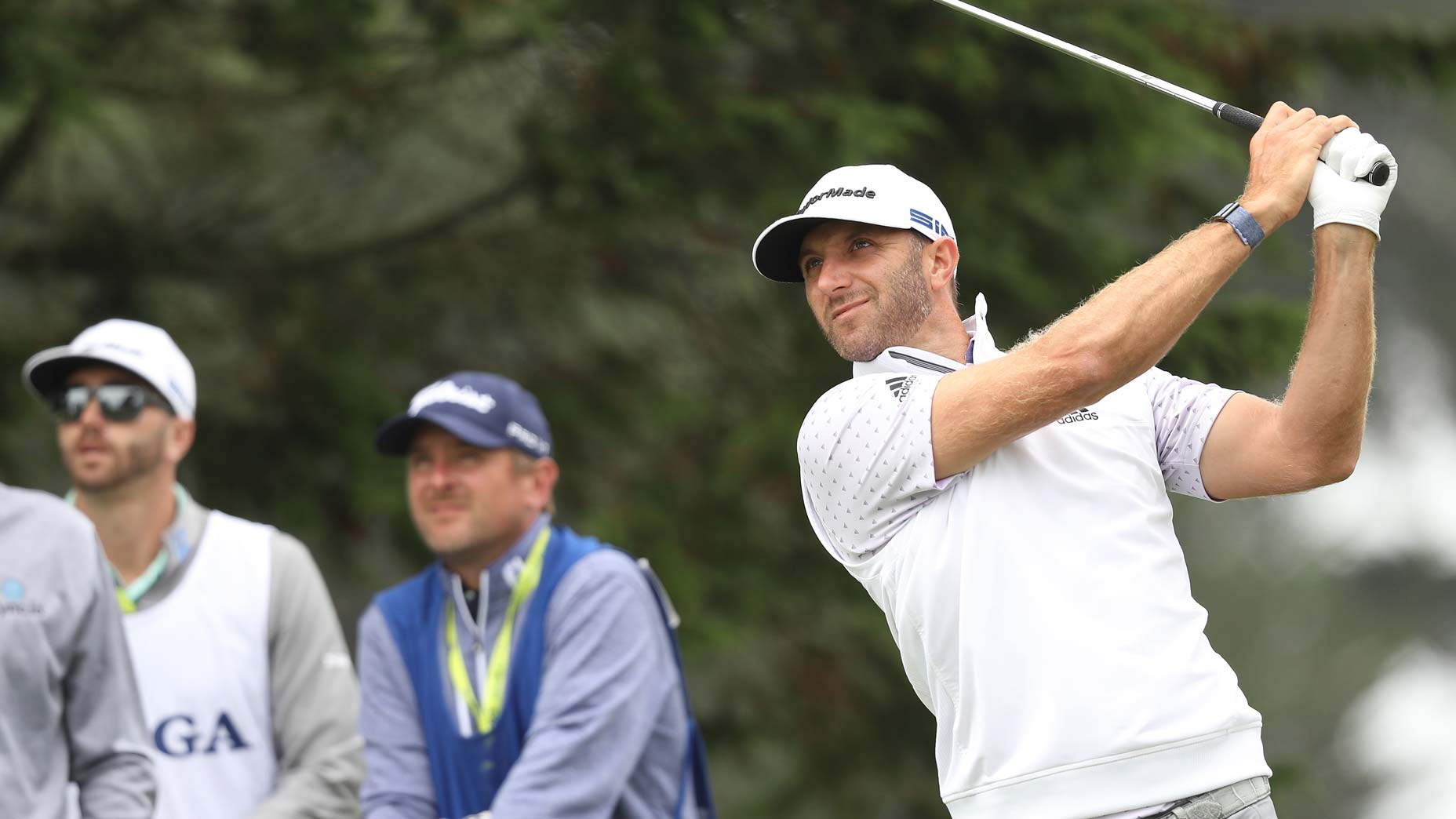 dustin johnson swing