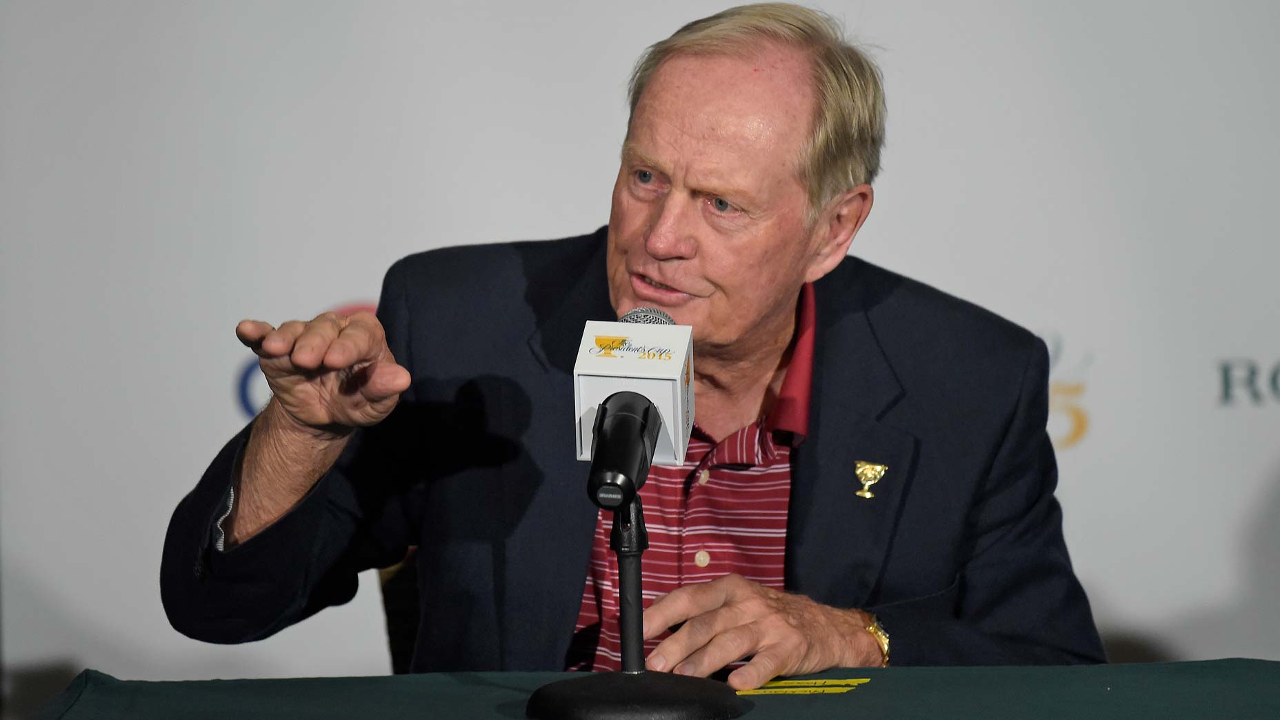 jack nicklaus at press conference