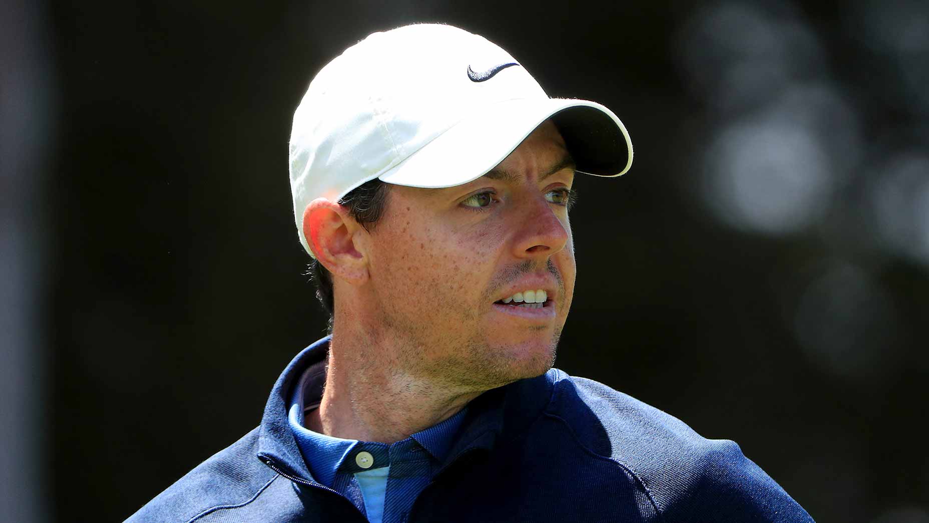 rory mcilroy looks on
