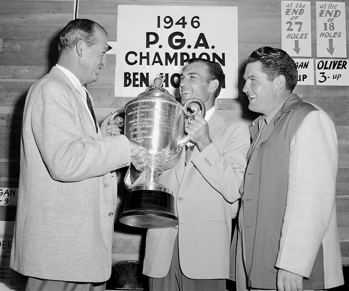 While Hogan seized the PGA that year, winning 6 and 4 in the final.