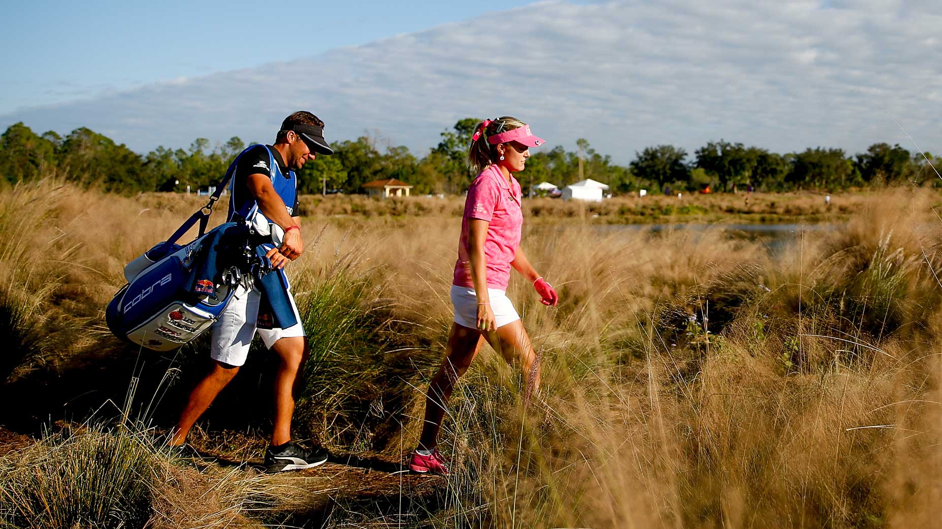 Lexi Thompson caddie