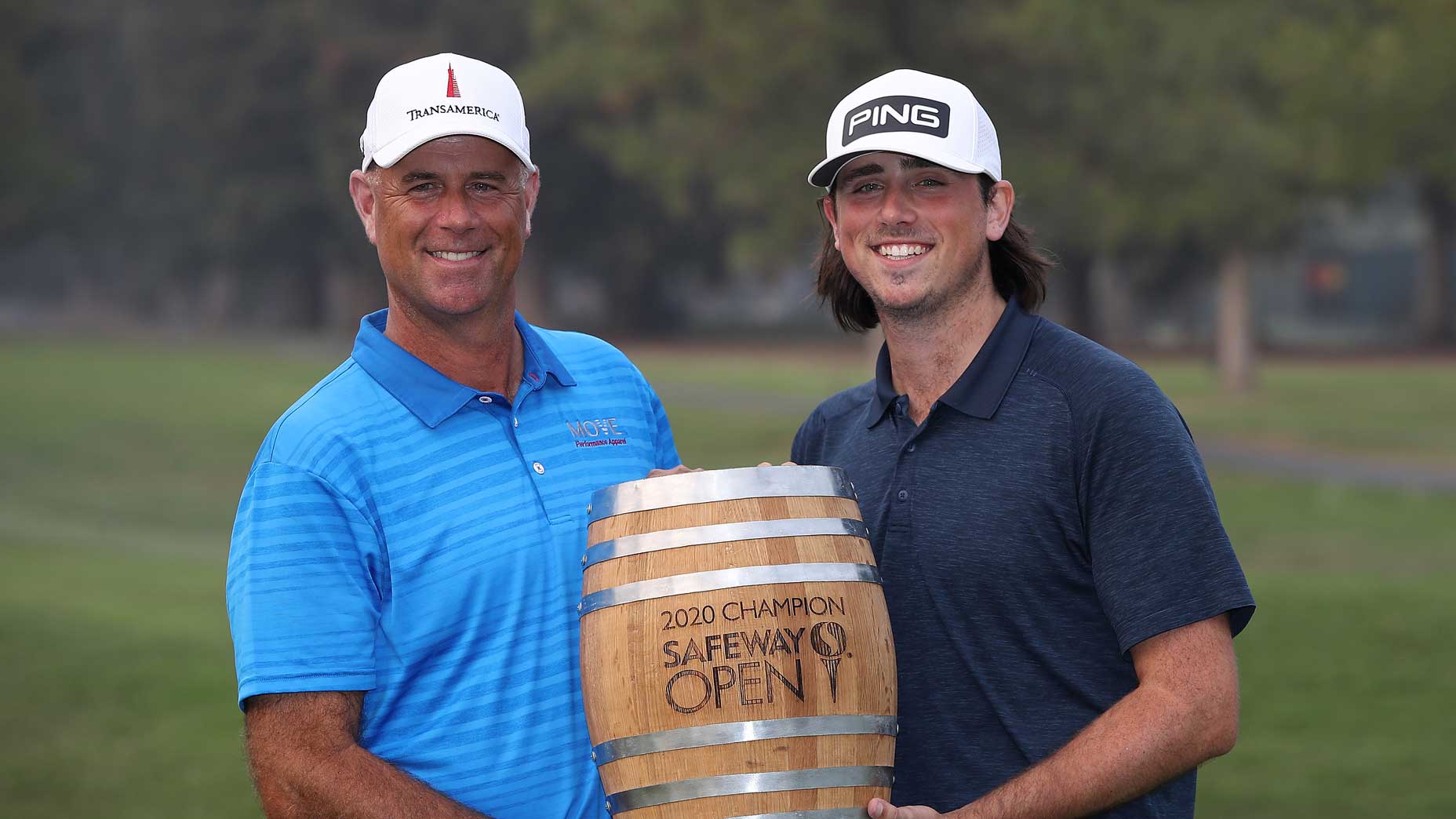 Stewart Cink and son Reagan