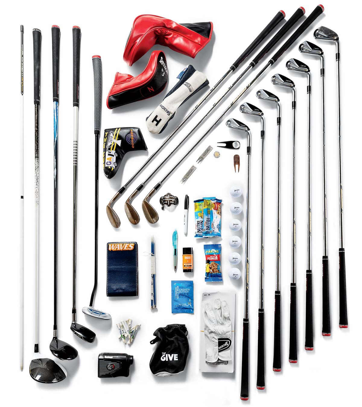 Andrew Putnam's golf bag