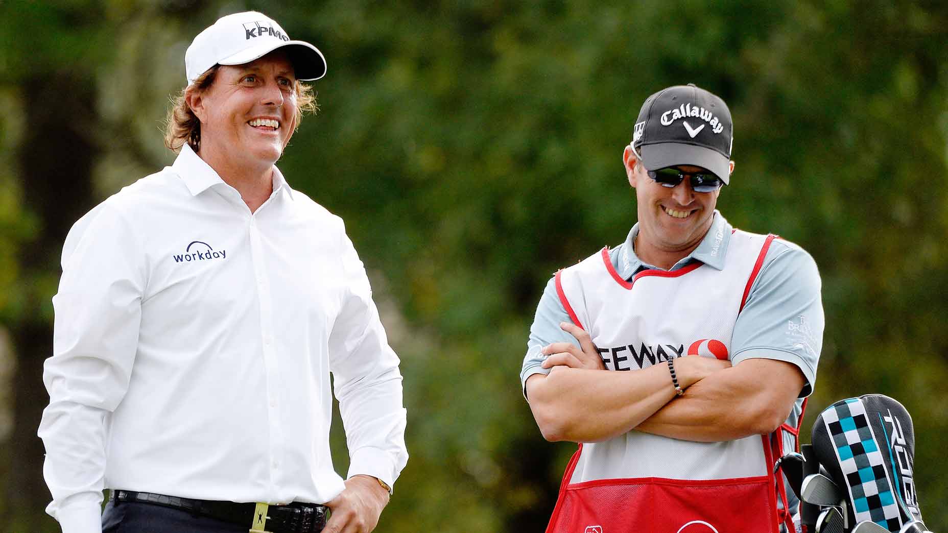 Pro golfer Phil Mickelson