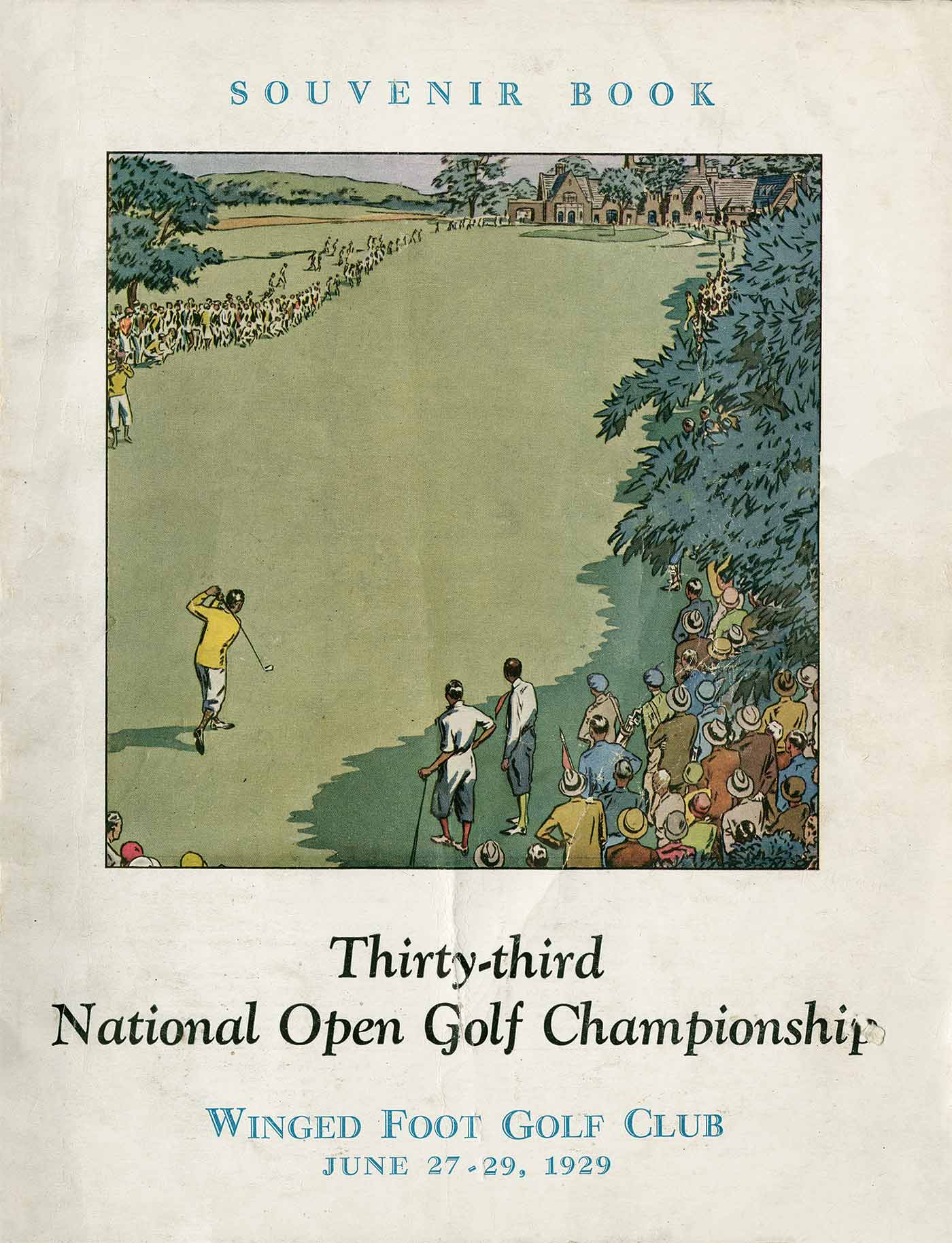 Winged Foot program first U.S. Open