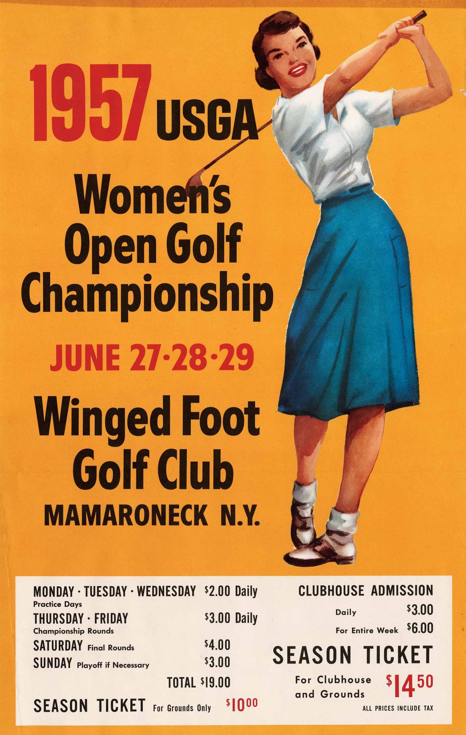 Winged Foot USGA Women's Open poster