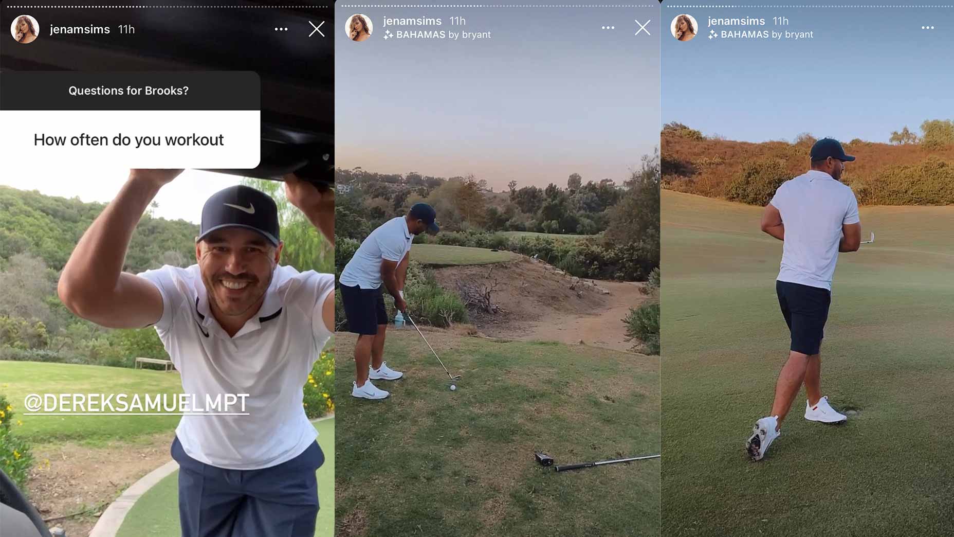 brooks koepka instagram Q and A