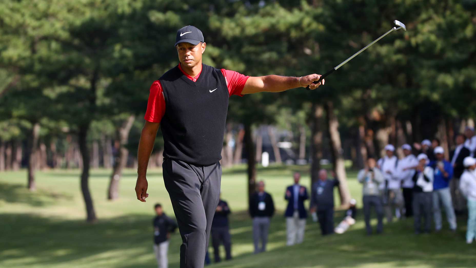 Tiger Woods at Zozo Championship